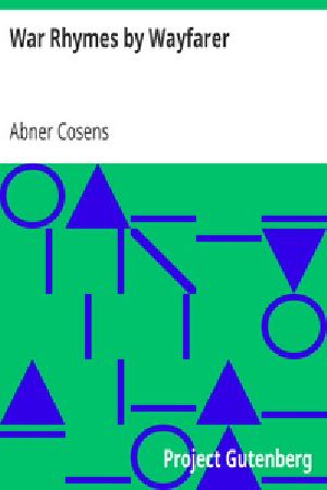 [Gutenberg 19358] • War Rhymes by Wayfarer